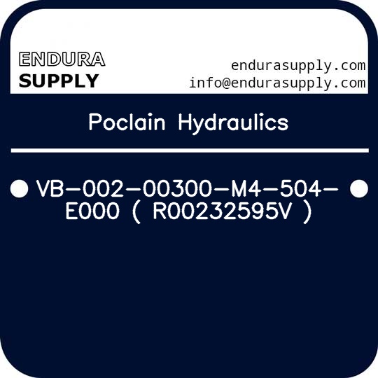 poclain-hydraulics-vb-002-00300-m4-504-e000-r00232595v