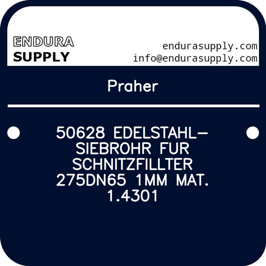 praher-50628-edelstahl-siebrohr-fur-schnitzfillter-275dn65-1mm-mat-14301