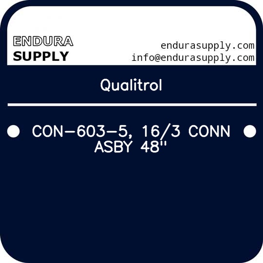 qualitrol-con-603-5-163-conn-asby-48