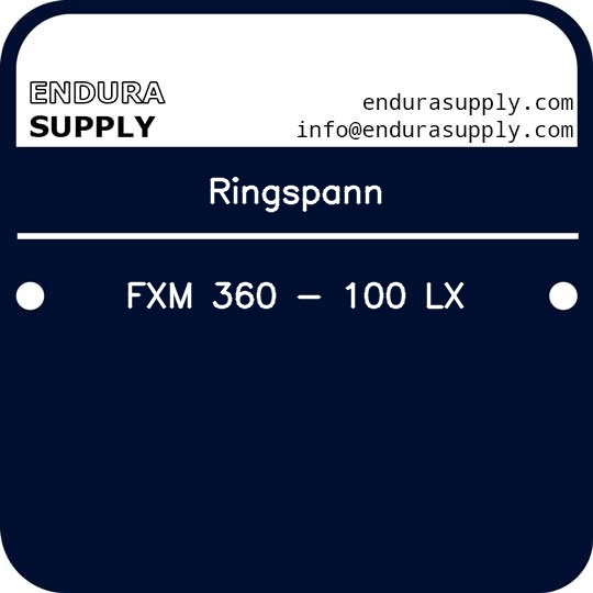 ringspann-fxm-360-100-lx