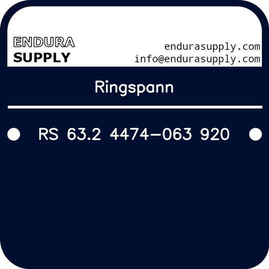 ringspann-rs-632-4474-063-920