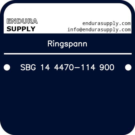 ringspann-sbg-14-4470-114-900