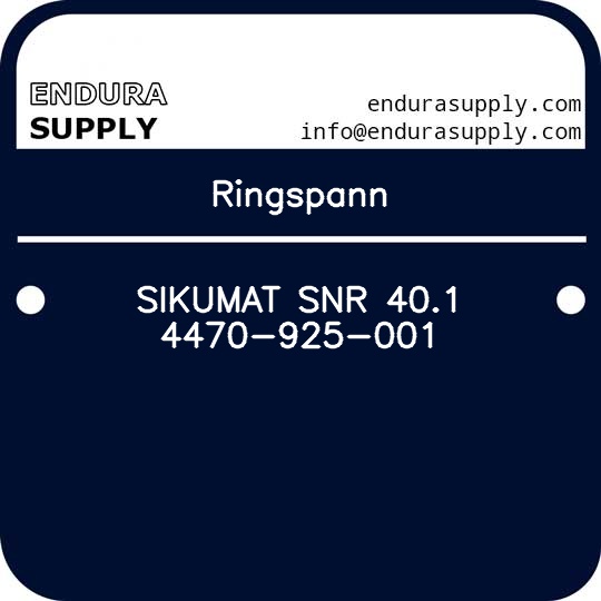 ringspann-sikumat-snr-401-4470-925-001