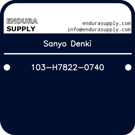 sanyo-denki-103-h7822-0740