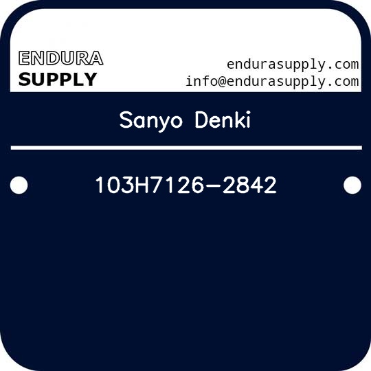 sanyo-denki-103h7126-2842