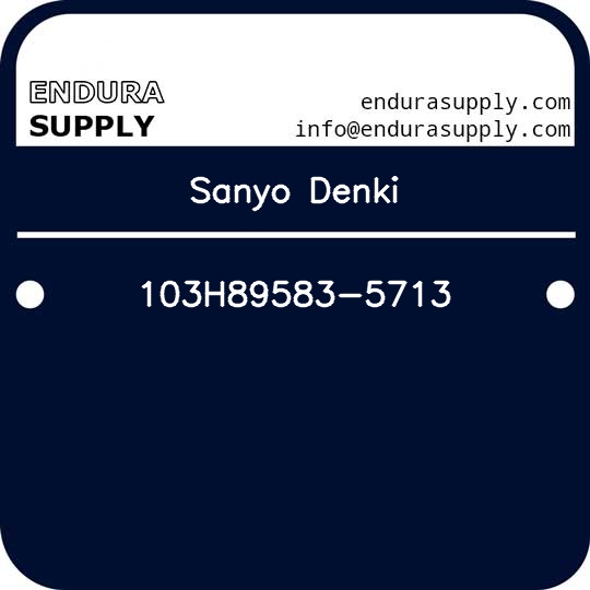 sanyo-denki-103h89583-5713