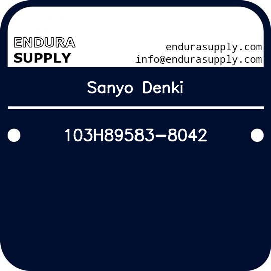 sanyo-denki-103h89583-8042