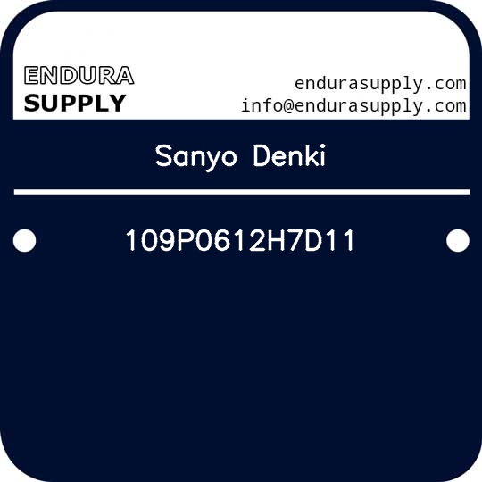 sanyo-denki-109p0612h7d11