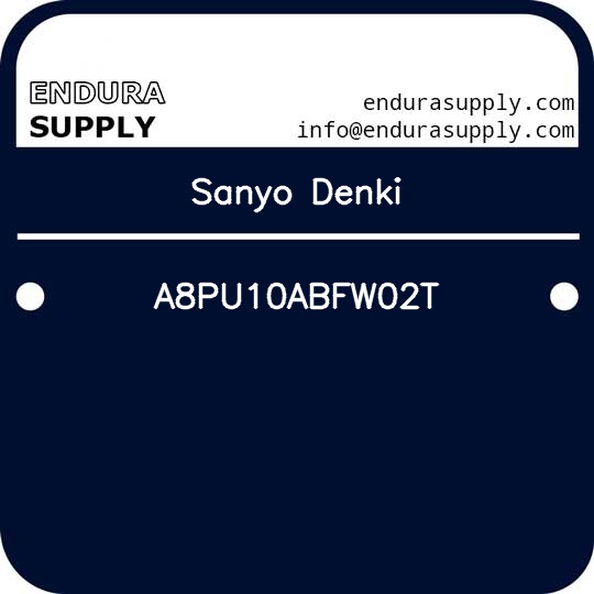 sanyo-denki-a8pu10abfw02t