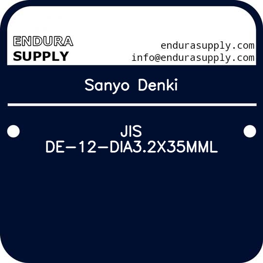 sanyo-denki-jis-de-12-dia32x35mml