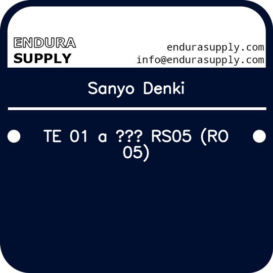 sanyo-denki-te-01-a-rs05-ro-05