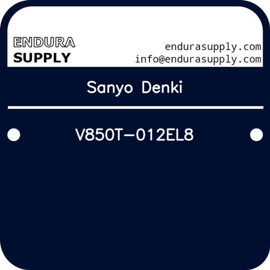 sanyo-denki-v850t-012el8