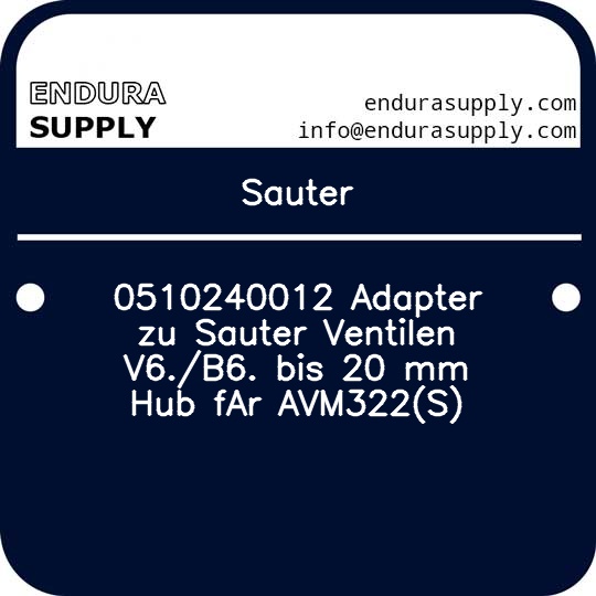 sauter-0510240012-adapter-zu-sauter-ventilen-v6b6-bis-20-mm-hub-far-avm322s