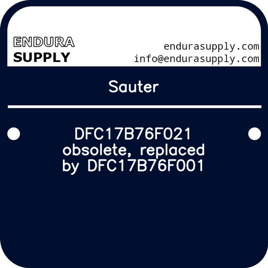 sauter-dfc17b76f021-obsolete-replaced-by-dfc17b76f001