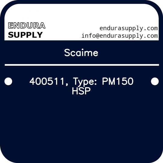 scaime-400511-type-pm150-hsp