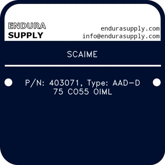 scaime-pn-403071-type-aad-d-75-co55-oiml