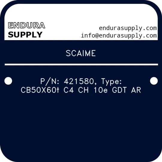 scaime-pn-421580-type-cb50x60t-c4-ch-10e-gdt-ar