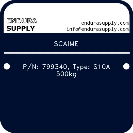 scaime-pn-799340-type-s10a-500kg