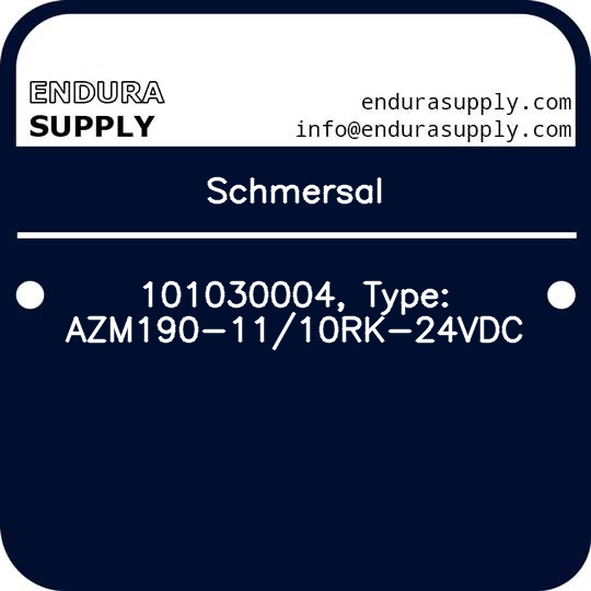 schmersal-101030004-type-azm190-1110rk-24vdc