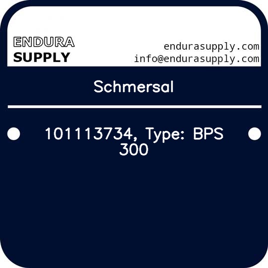 schmersal-101113734-type-bps-300