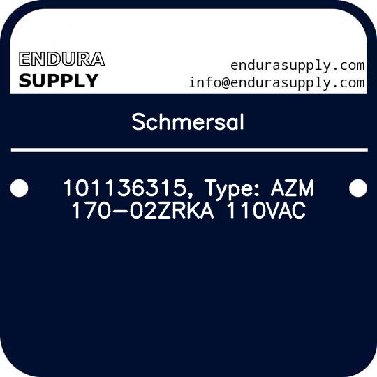 schmersal-101136315-type-azm-170-02zrka-110vac