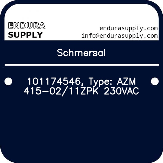 schmersal-101174546-type-azm-415-0211zpk-230vac