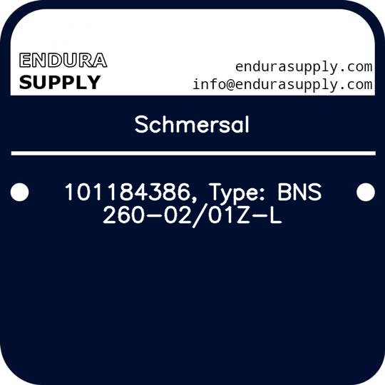 schmersal-101184386-type-bns-260-0201z-l