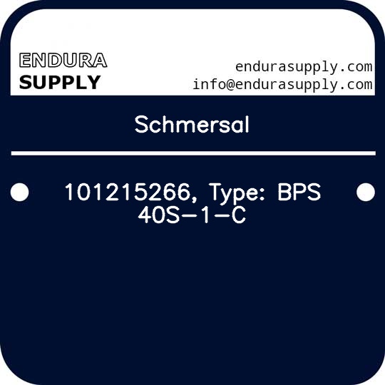 schmersal-101215266-type-bps-40s-1-c