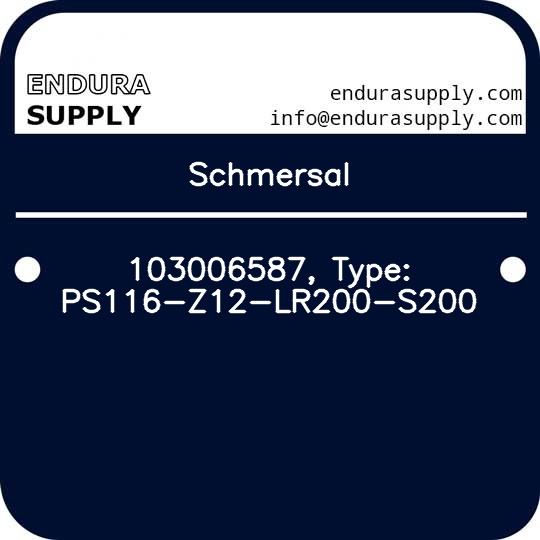 schmersal-103006587-type-ps116-z12-lr200-s200