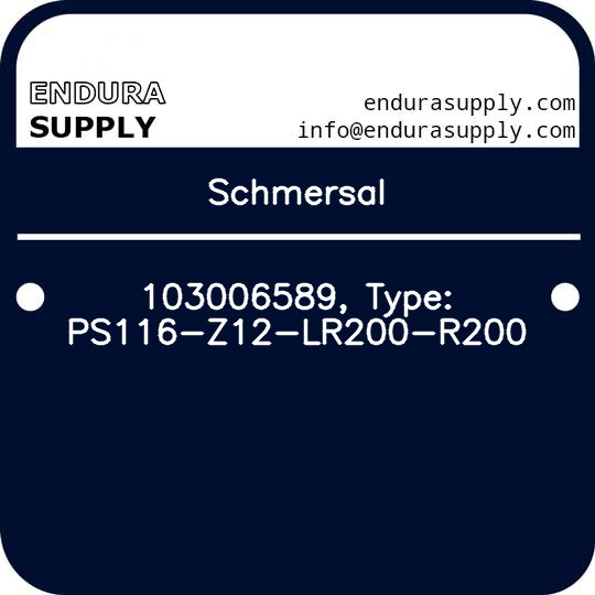 schmersal-103006589-type-ps116-z12-lr200-r200