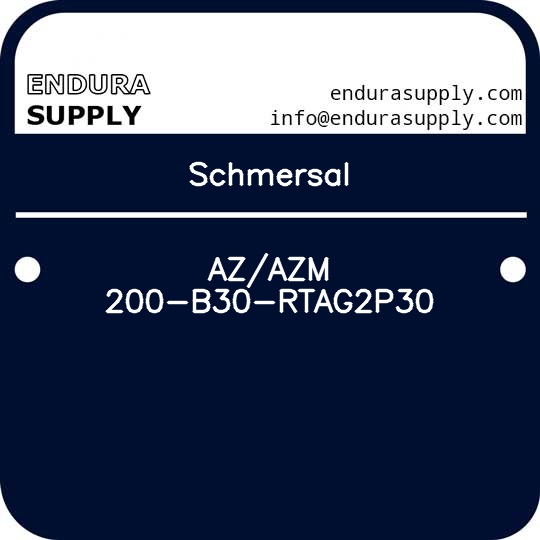 schmersal-azazm-200-b30-rtag2p30