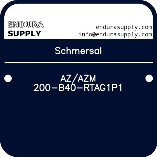 schmersal-azazm-200-b40-rtag1p1