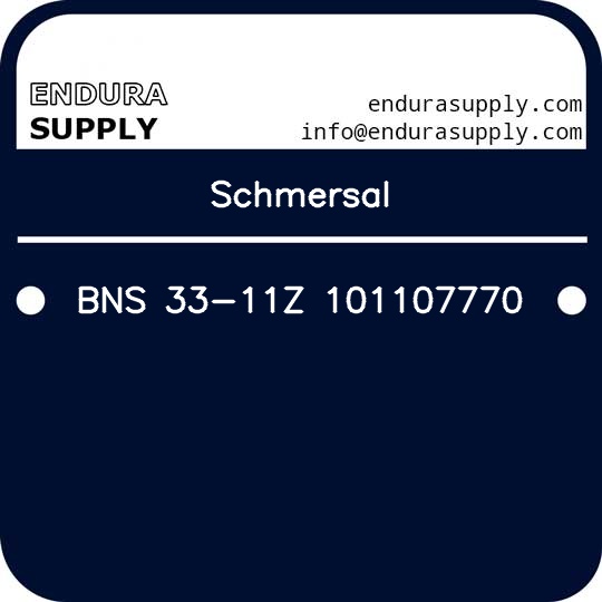 schmersal-bns-33-11z-101107770