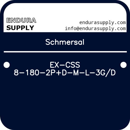 schmersal-ex-css-8-180-2pd-m-l-3gd