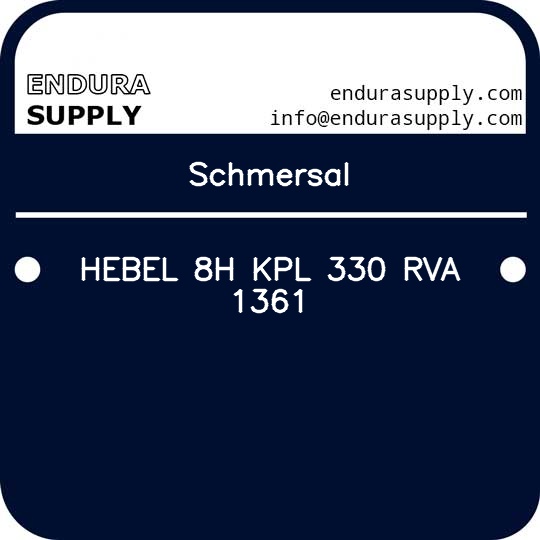 schmersal-hebel-8h-kpl-330-rva-1361