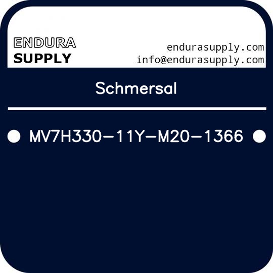 schmersal-mv7h330-11y-m20-1366