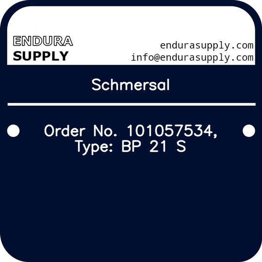 schmersal-order-no-101057534-type-bp-21-s