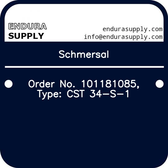 schmersal-order-no-101181085-type-cst-34-s-1