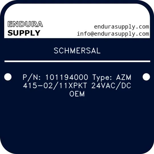 schmersal-pn-101194000-type-azm-415-0211xpkt-24vacdc-oem