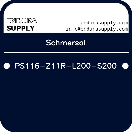 schmersal-ps116-z11r-l200-s200