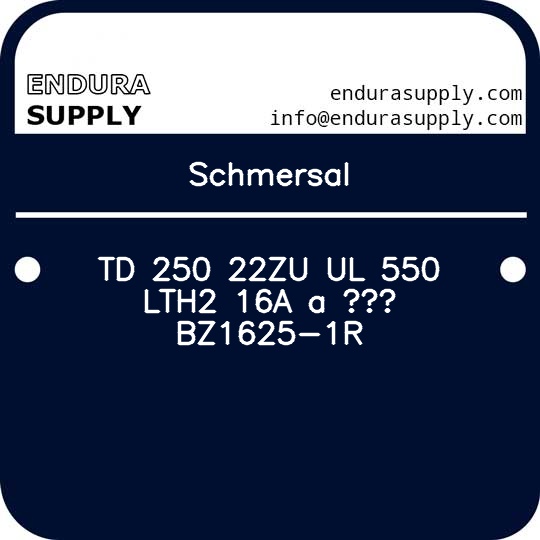 schmersal-td-250-22zu-ul-550-lth2-16a-a-bz1625-1r