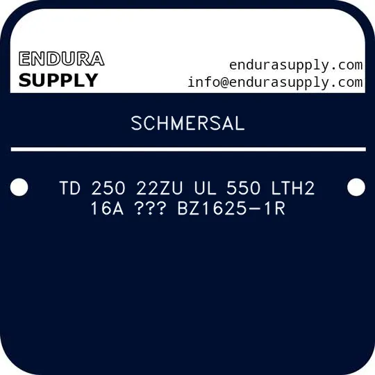 schmersal-td-250-22zu-ul-550-lth2-16a-bz1625-1r