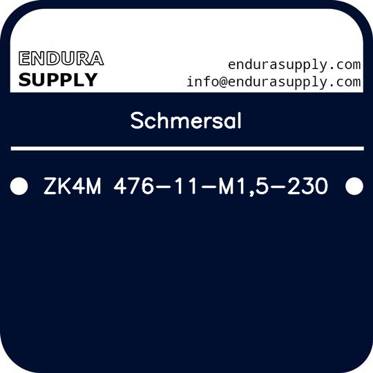 schmersal-zk4m-476-11-m15-230