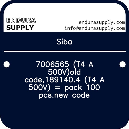 siba-7006565-t4-a-500vold-code1891404-t4-a-500v-pack-100-pcsnew-code