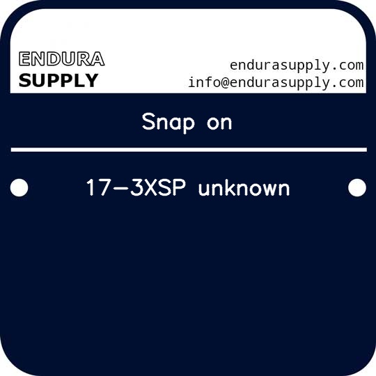 snap-on-17-3xsp-unknown