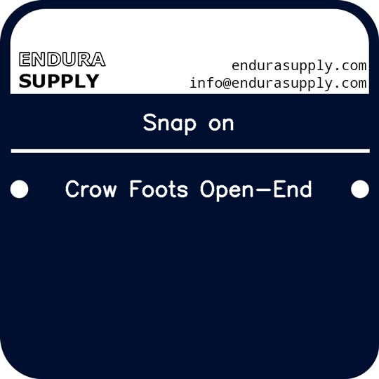 snap-on-crow-foots-open-end