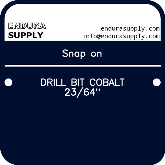 snap-on-drill-bit-cobalt-2364