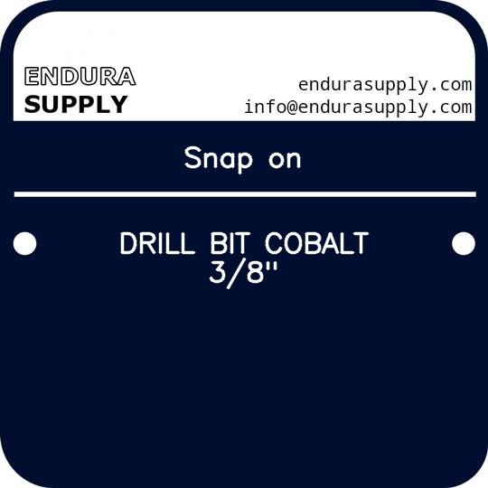 snap-on-drill-bit-cobalt-38