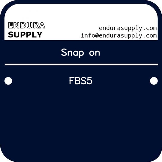 snap-on-fbs5