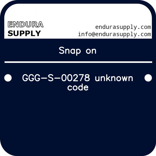 snap-on-ggg-s-00278-unknown-code